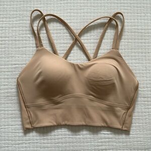 NWOT Lululemon Like a Cloud Longline Bra - Nude (Contour) - Size 6